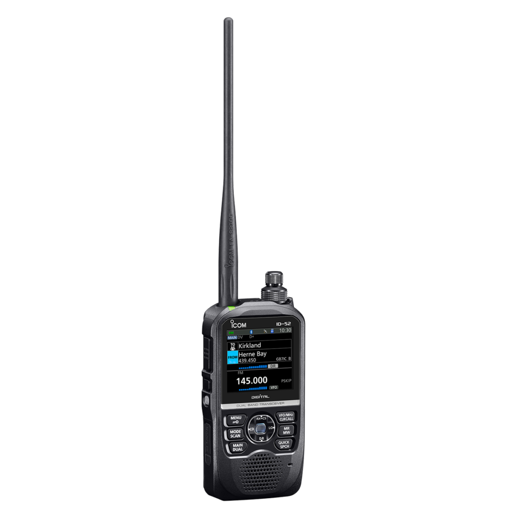 Новата VHF/UHF цифрова радиостанция ID-52E за радиолюбителска работа от Icom | Integra-a