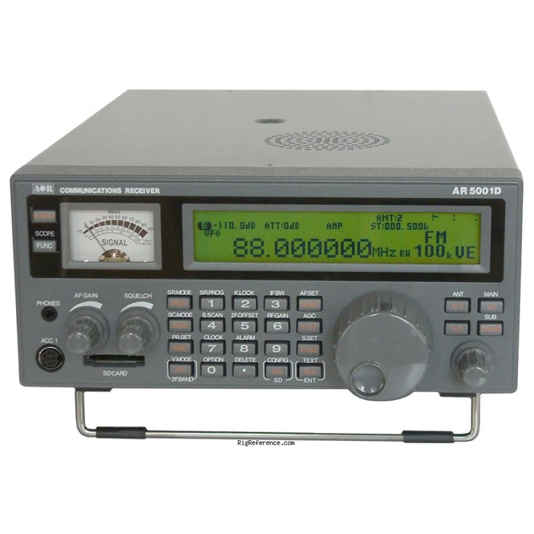 AOR AR5001D DESKTOP RECEIVER