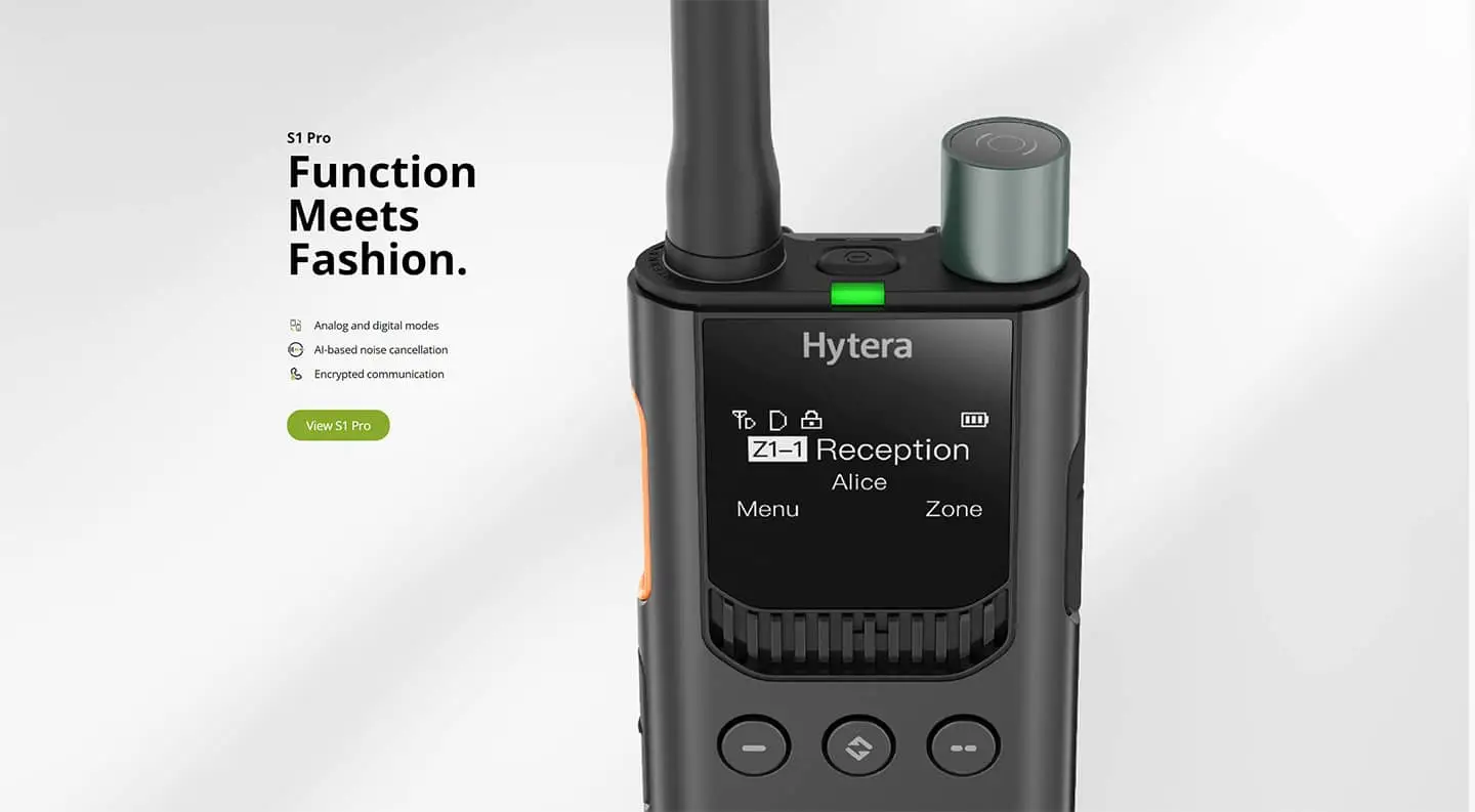 Очаквайте скоро нова серия компактни и модерни радиостанции от HYTERA – серия S 3 | Integra-А Очаквайте скоро нова серия компактни и модерни радиостанции от HYTERA – серия S | Integra-А