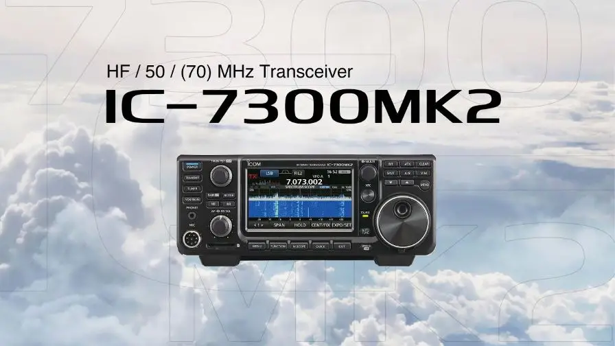 новият модел на ICOM IC-7300MK2