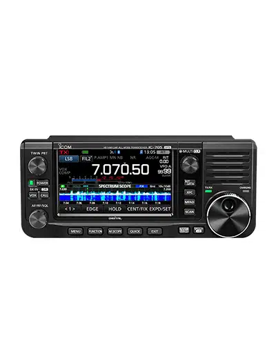ПОРТАТИВНА РАДИОЛЮБИТЕЛСКА КВ РАДИОСТАНЦИЯ ICOM IC-705