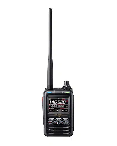 НОСИМА РАДИОЛЮБИТЕЛСКА РАДИОСТАНЦИЯ YAESU FT-5DE Двубандова цифровa (C4FM) / аналоговa носима радиостанция.