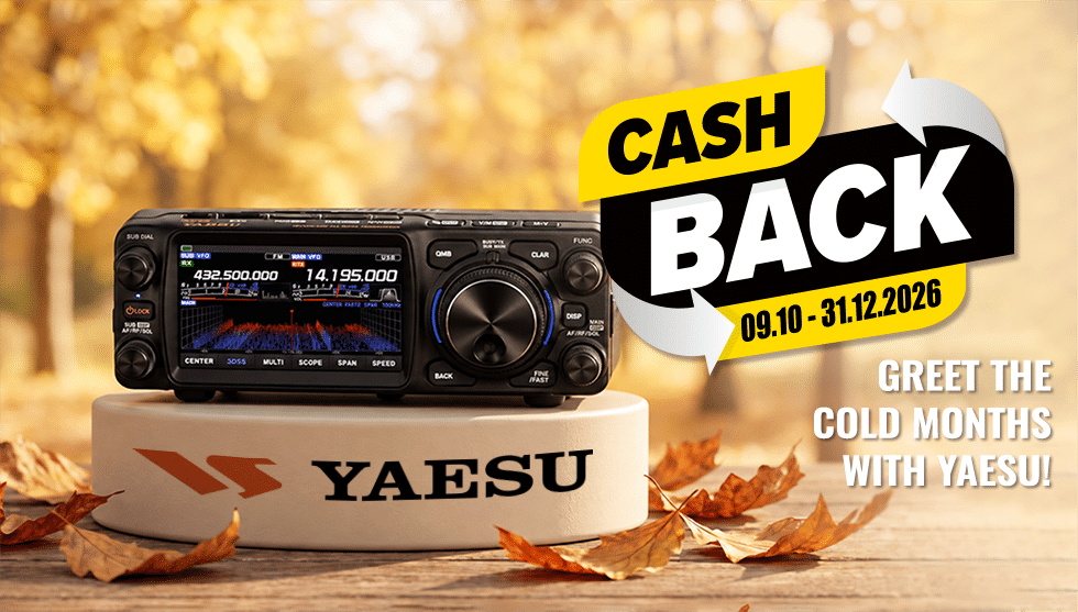 Autumn CashBack Promotion from YAESU