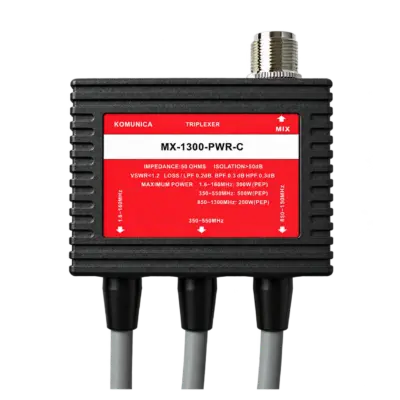 ТРИПЛЕКСЕР С КАБЕЛИ KOMUNICA MX-1300-PWR-C